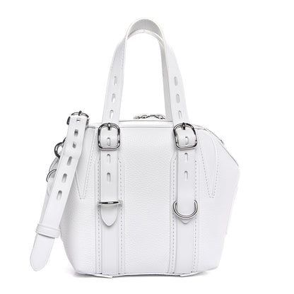 Alexander Wang Pebbled Calfskin Mini Emile White 1 of 7