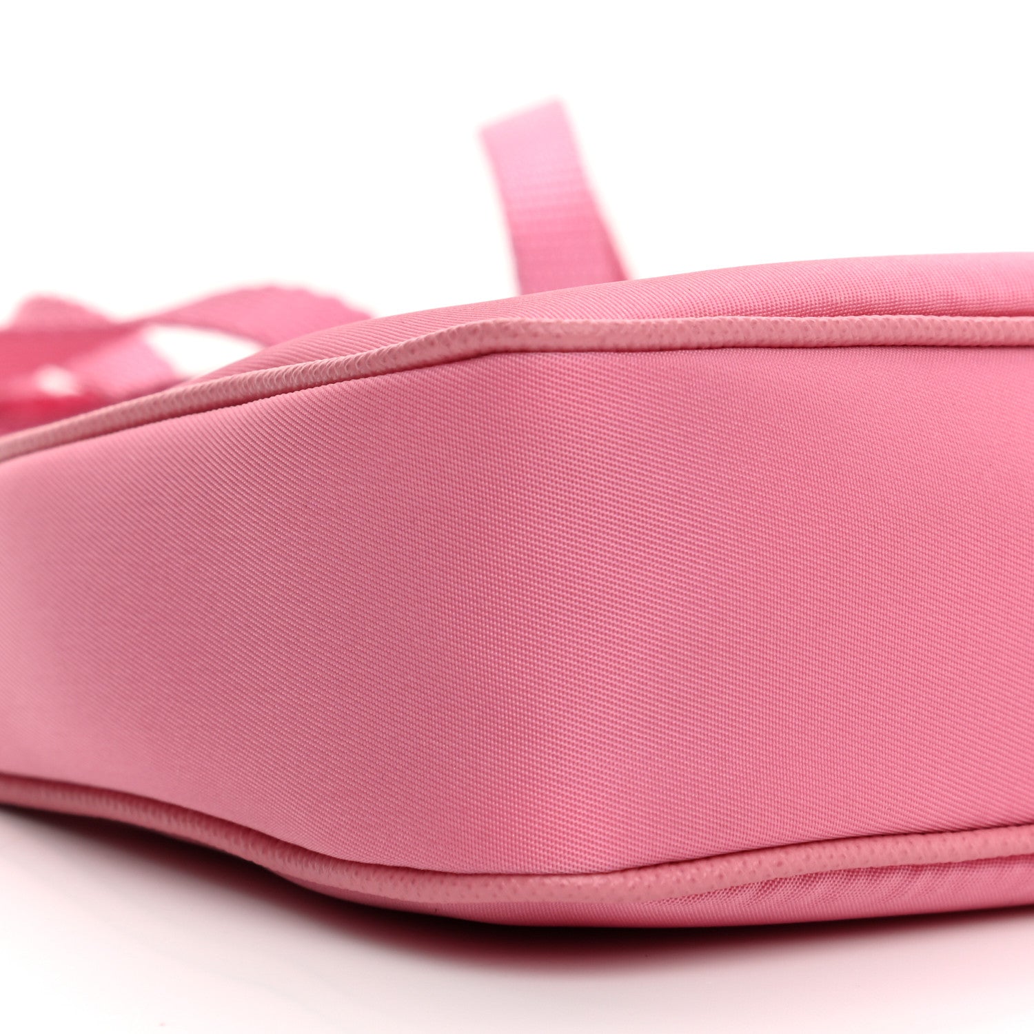 Prada Tessuto Nylon Saffiano Mini Re-Edition 2000 Shoulder Bag Begonia 8 of 9