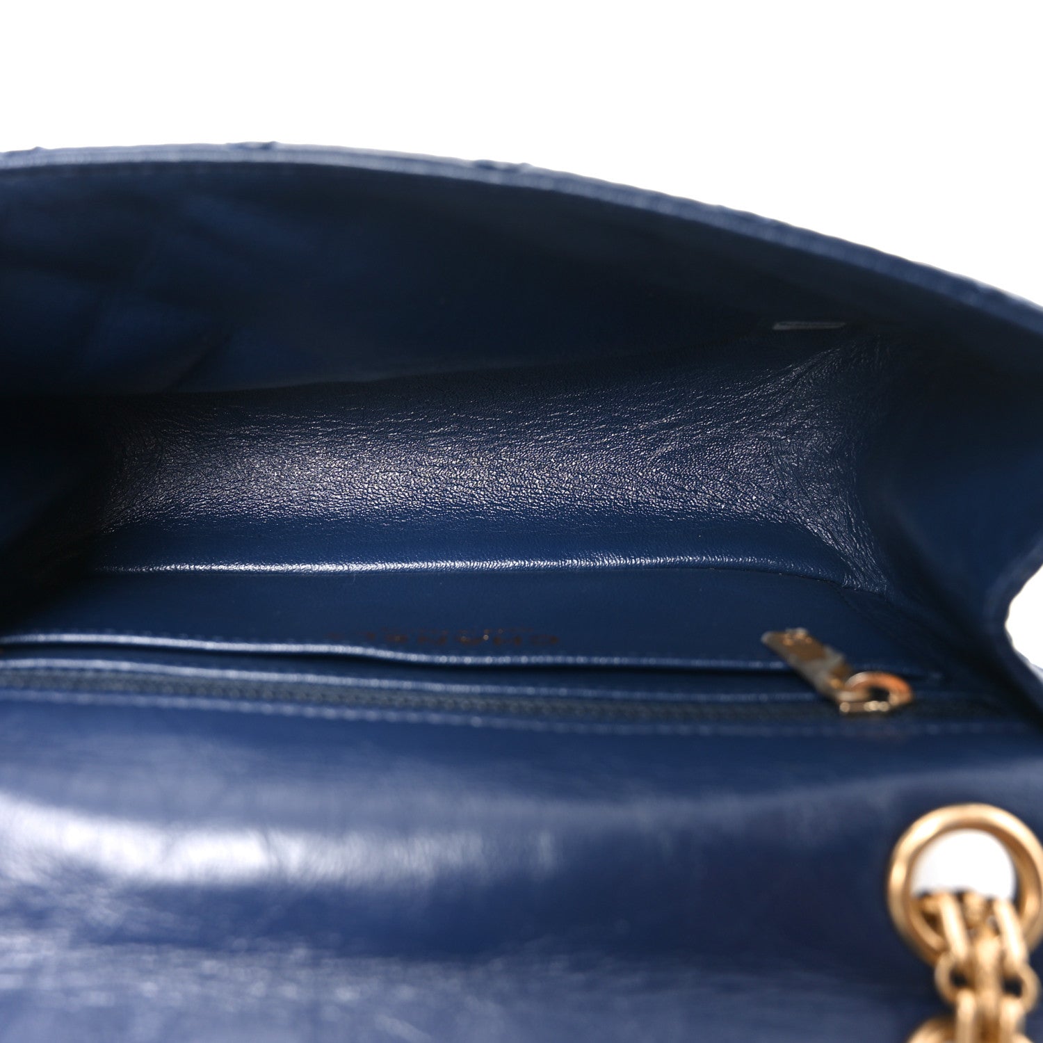Chanel Aged Calfskin Quilted 2.55 Reissue Mini Flap Navy 5 of 10