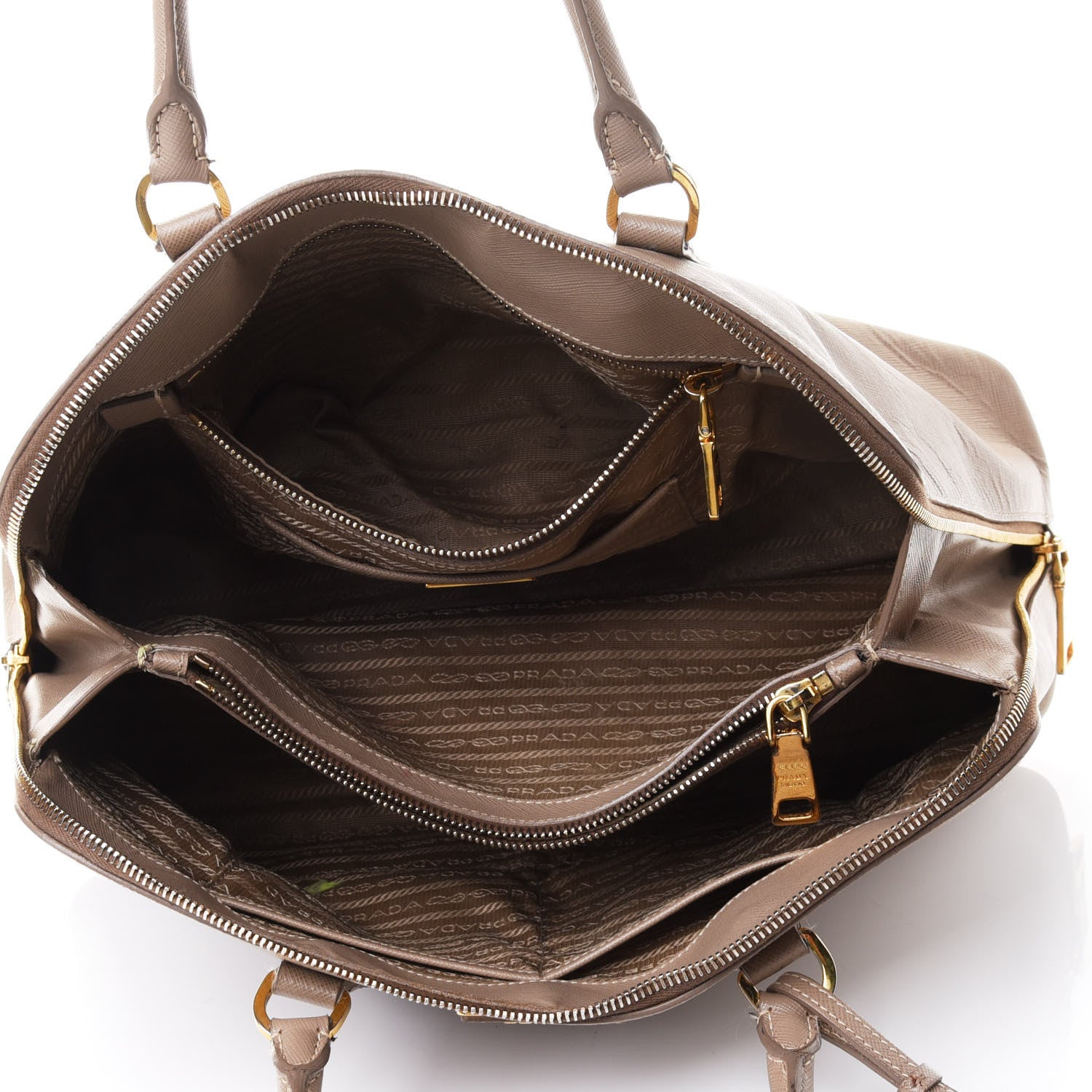 Prada Saffiano Lux Large Promenade Tote Cammeo 4 of 7
