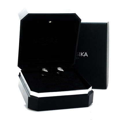 Messika 18K White Gold Diamond Small Fiery Earrings 4 of 4
