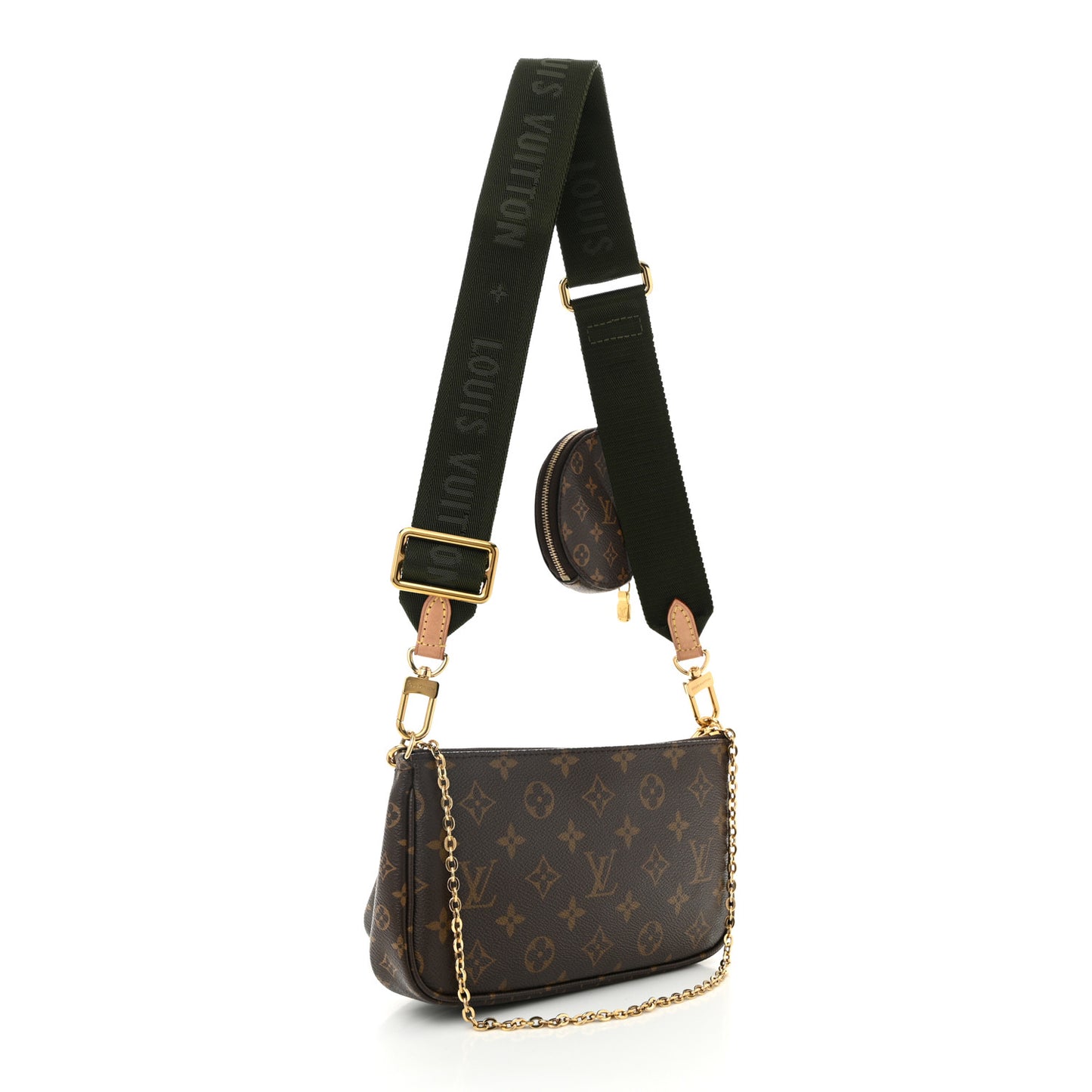 Monogram Multi Pochette Accessories Kaki