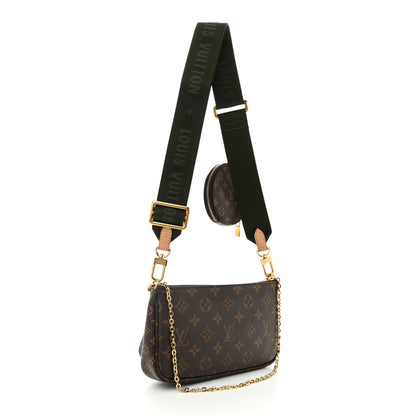 Louis Vuitton Monogram Multi Pochette Accessories Kaki 3 of 11