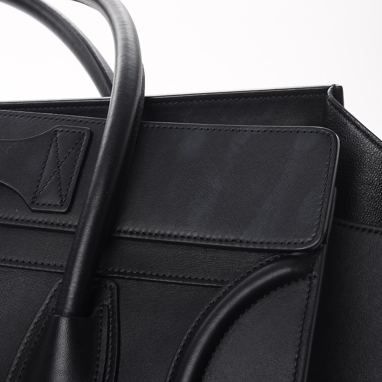 Celine Smooth Calfskin Mini Luggage Black 15 of 17