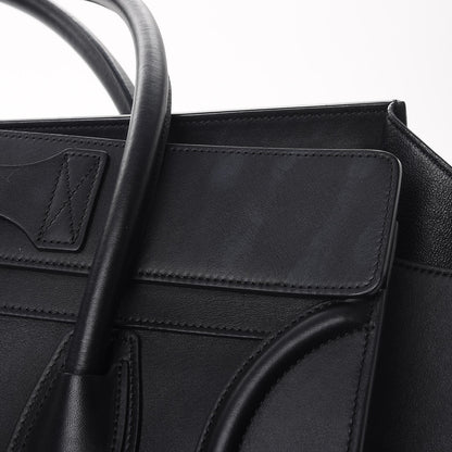 Celine Smooth Calfskin Mini Luggage Black 15 of 17