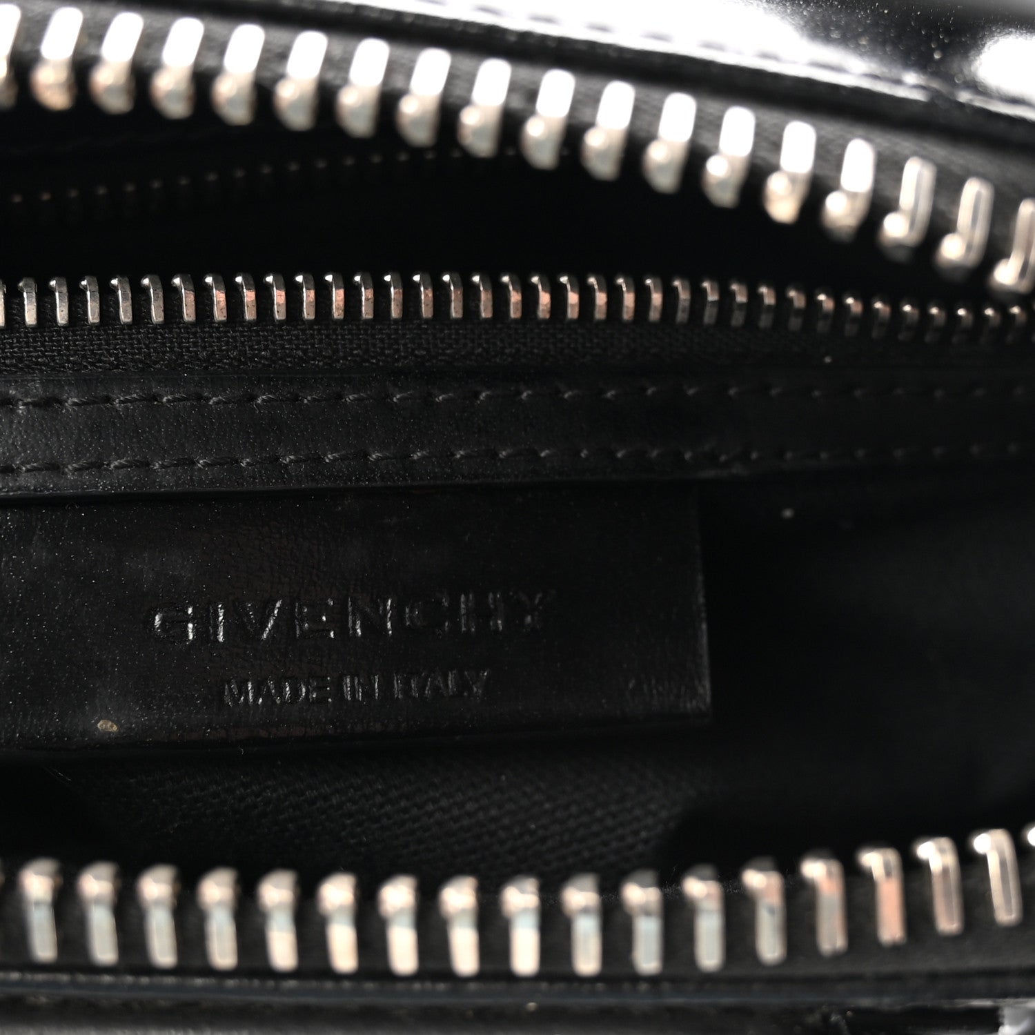 Givenchy Shiny Lord Calfskin Mini Antigona Black 6 of 10