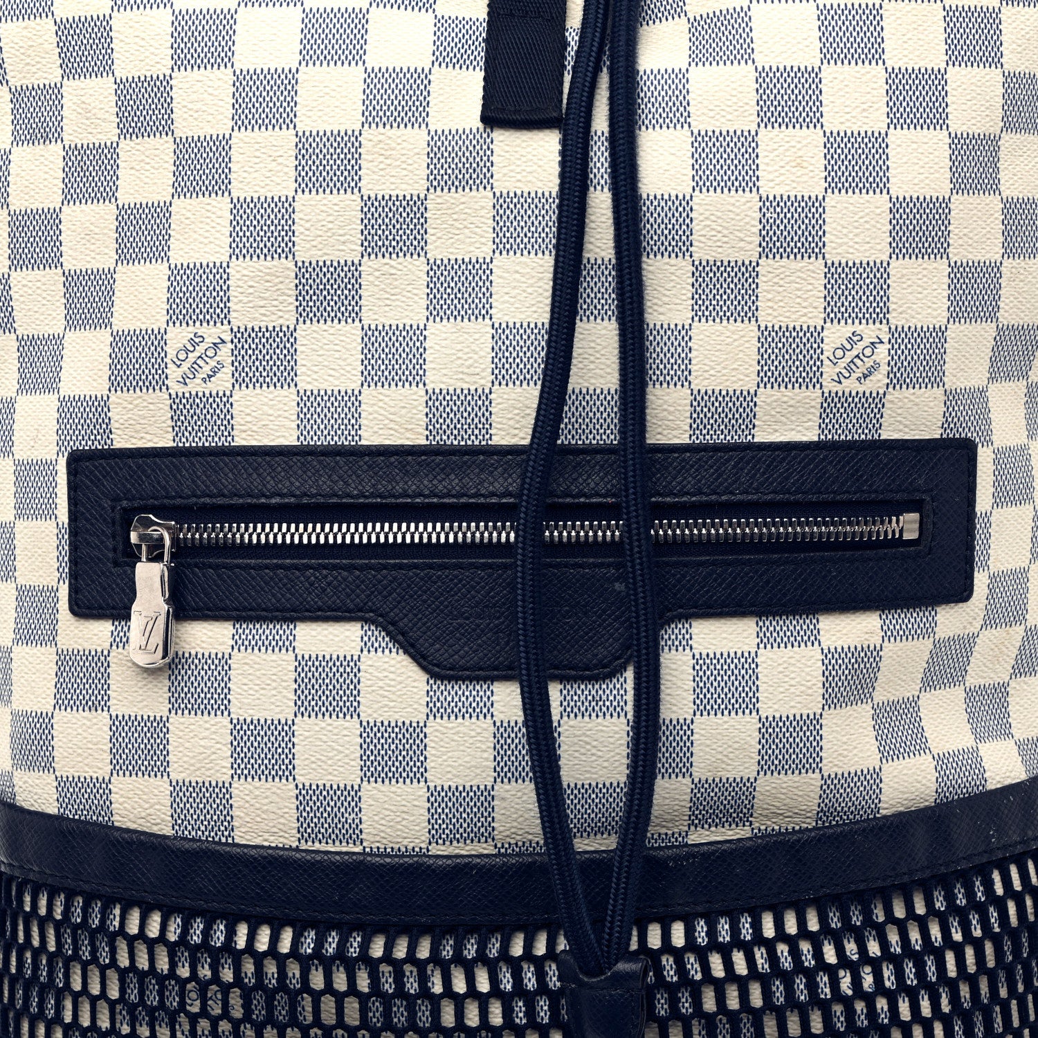 Louis Vuitton Damier Coastline Azur Matchpoint Backpack 7 of 18