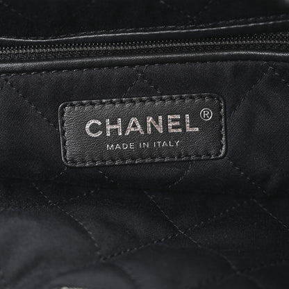 Chanel Tweed Patchwork Quilted Small Chanel 22 Black Pink White 7 of 11
