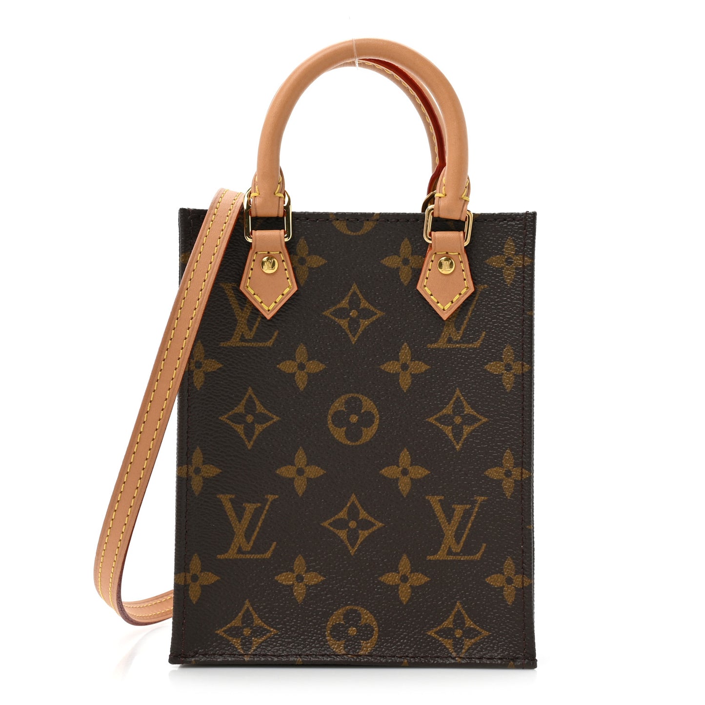 LOUIS VUITTON Monogram Petit Sac Plat