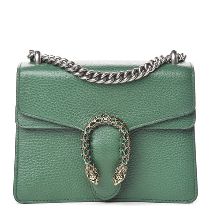 Gucci Calfskin Mini Dionysus Shoulder Bag Emerald 1 of 11