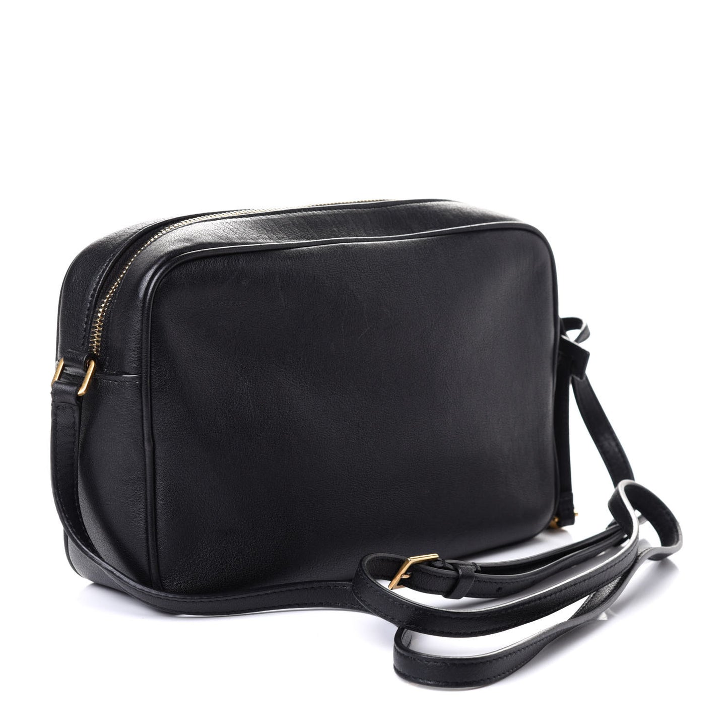 Calfskin Monogram Lou Camera Bag Black