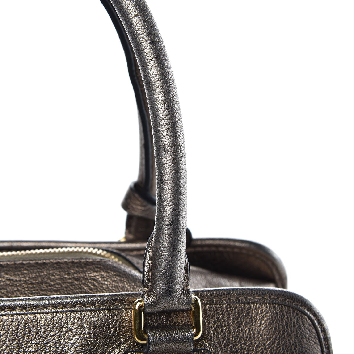 Loewe Metallic Calfskin Amazona Bronze 11 of 14