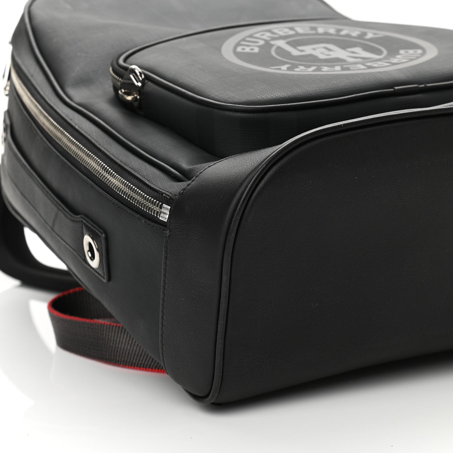 Smoked Check Backpack Black
