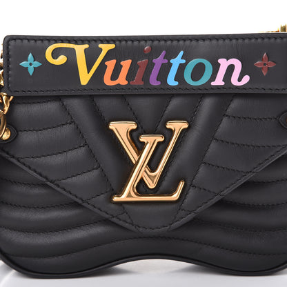 Louis Vuitton Calfskin New Wave Chain PM Black 8 of 12