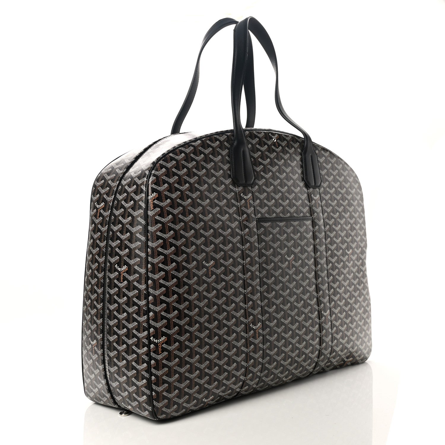 Goyard Goyardine Porte-Habits Savile Row Garment Bag Black 2 of 8