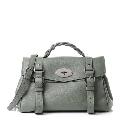 Mulberry Small Classic Grain Alexa Cambridge Green 1 of 11