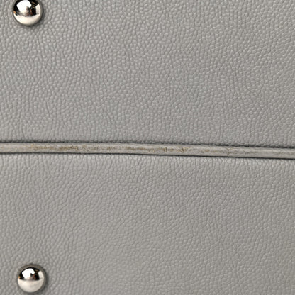 Chanel Caviar Quilted Large Urban Companion Top Handle Shopping Tote Grey 12 of 15