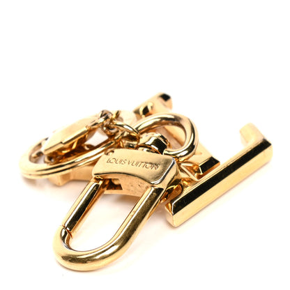 Louis Vuitton LV Facettes Bag Charm Key Holder Gold 4 of 4