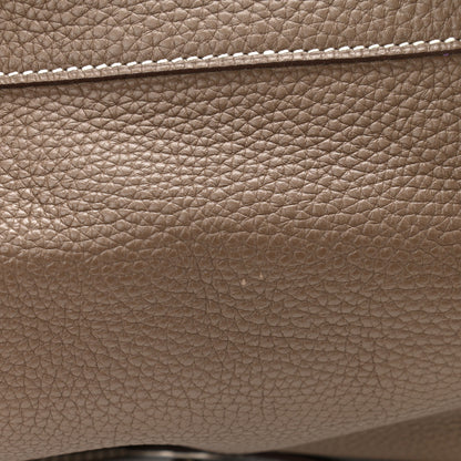 Hermes Taurillon Clemence Lindy 34 Etoupe 10 of 10