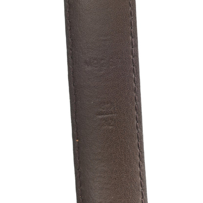 Louis Vuitton Mini Damier Ebene 25mm LV Initiales Belt 80 32 4 of 9