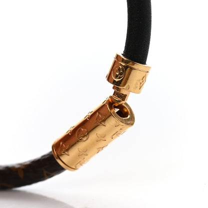 Louis Vuitton Monogram Daily Confidential Bracelet 17 Black 6 of 6
