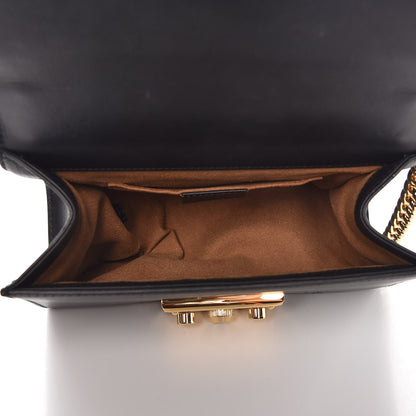 Gucci Calfskin Small Padlock Shoulder Bag Black 6 of 10