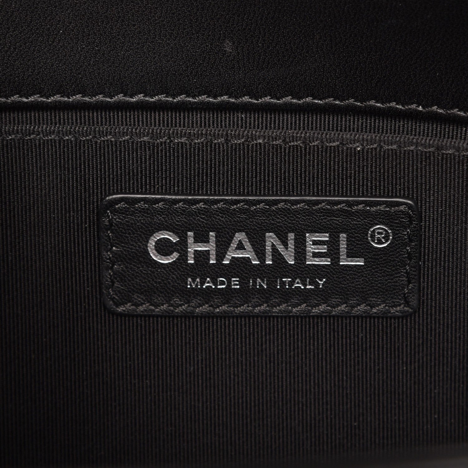 Chanel Lambskin Quilted Medium Boy Flap Black 6 of 7