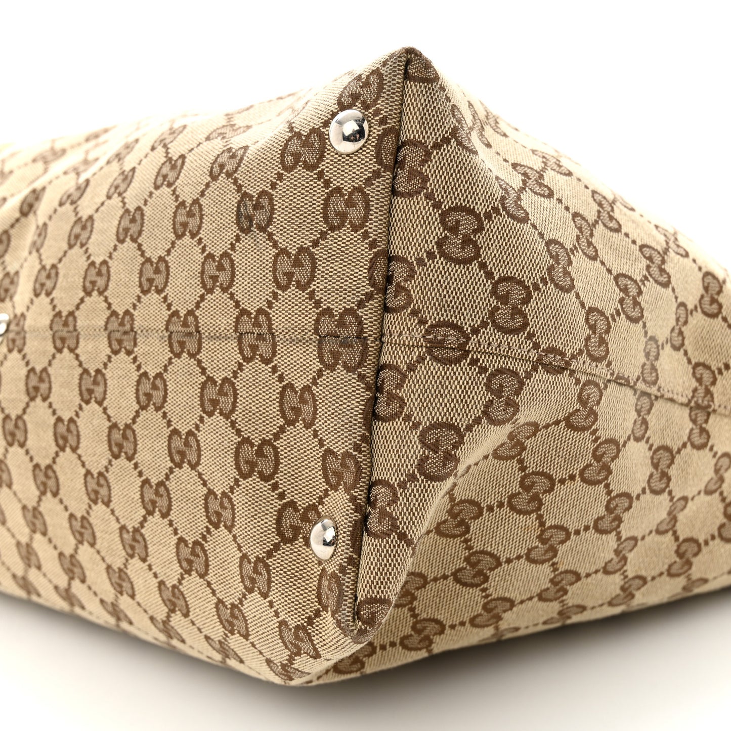 Monogram Medium Icon Bit Tote Light Brown