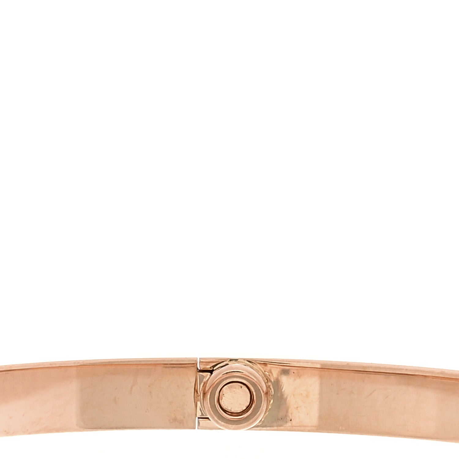 Cartier 18K Pink Gold Small LOVE Bracelet 16 7 of 9