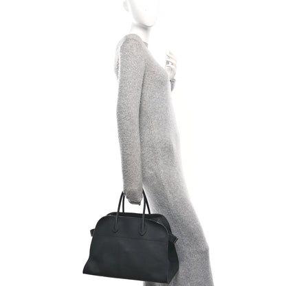 The Row Matte Grained Calfskin Soft Margaux 15 Black 2 of 10
