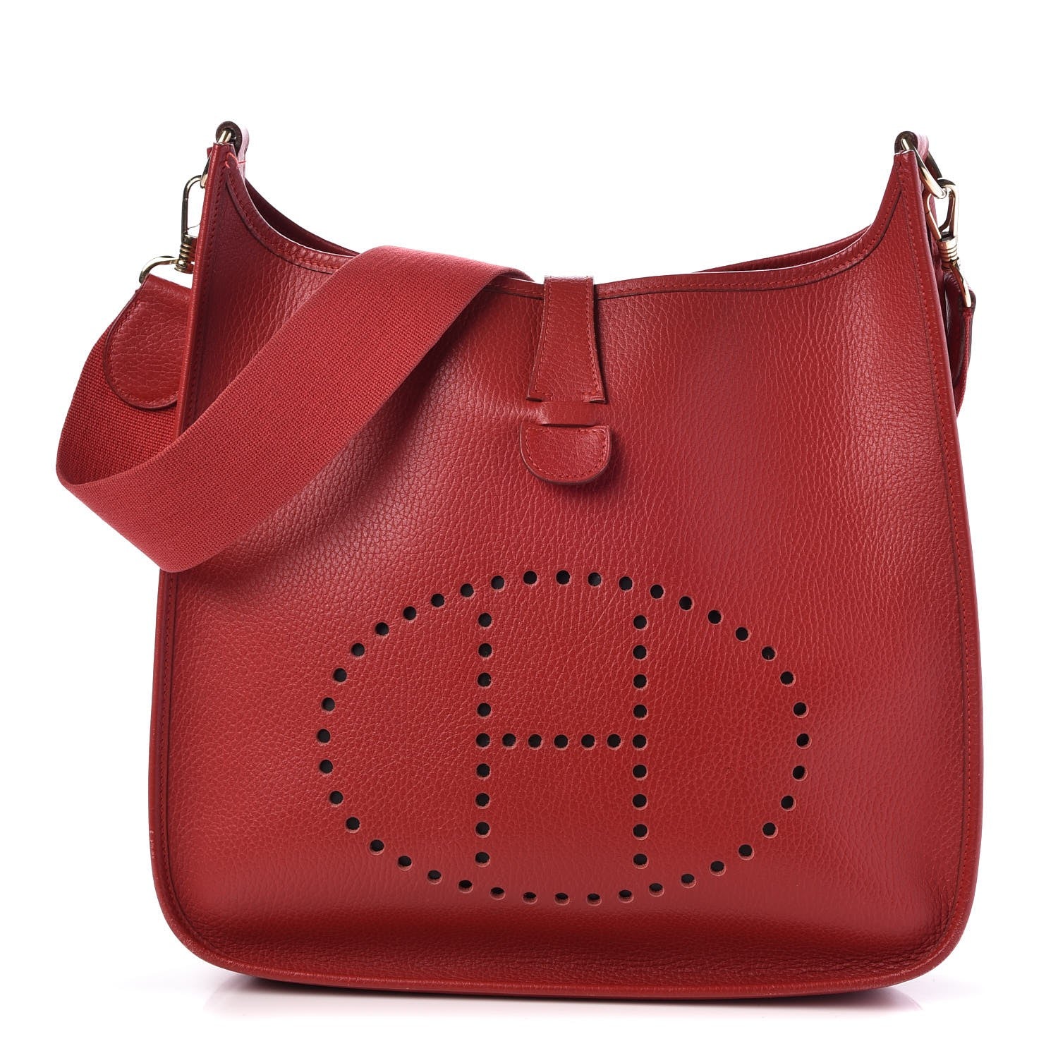 Hermes Ardennes Evelyne GM Rouge Vif 1 of 13