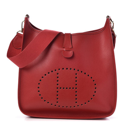 Hermes Ardennes Evelyne GM Rouge Vif 1 of 13