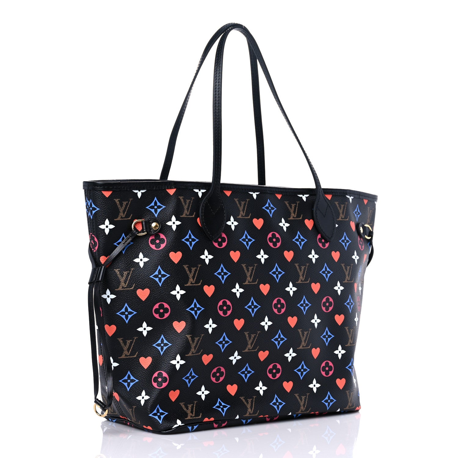 Louis Vuitton Game On Neverfull MM Black 4 of 11