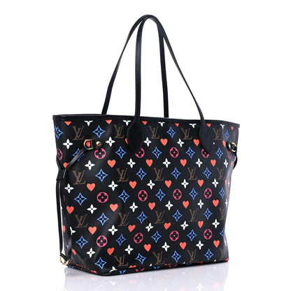 Louis Vuitton Game On Neverfull MM Black 4 of 11