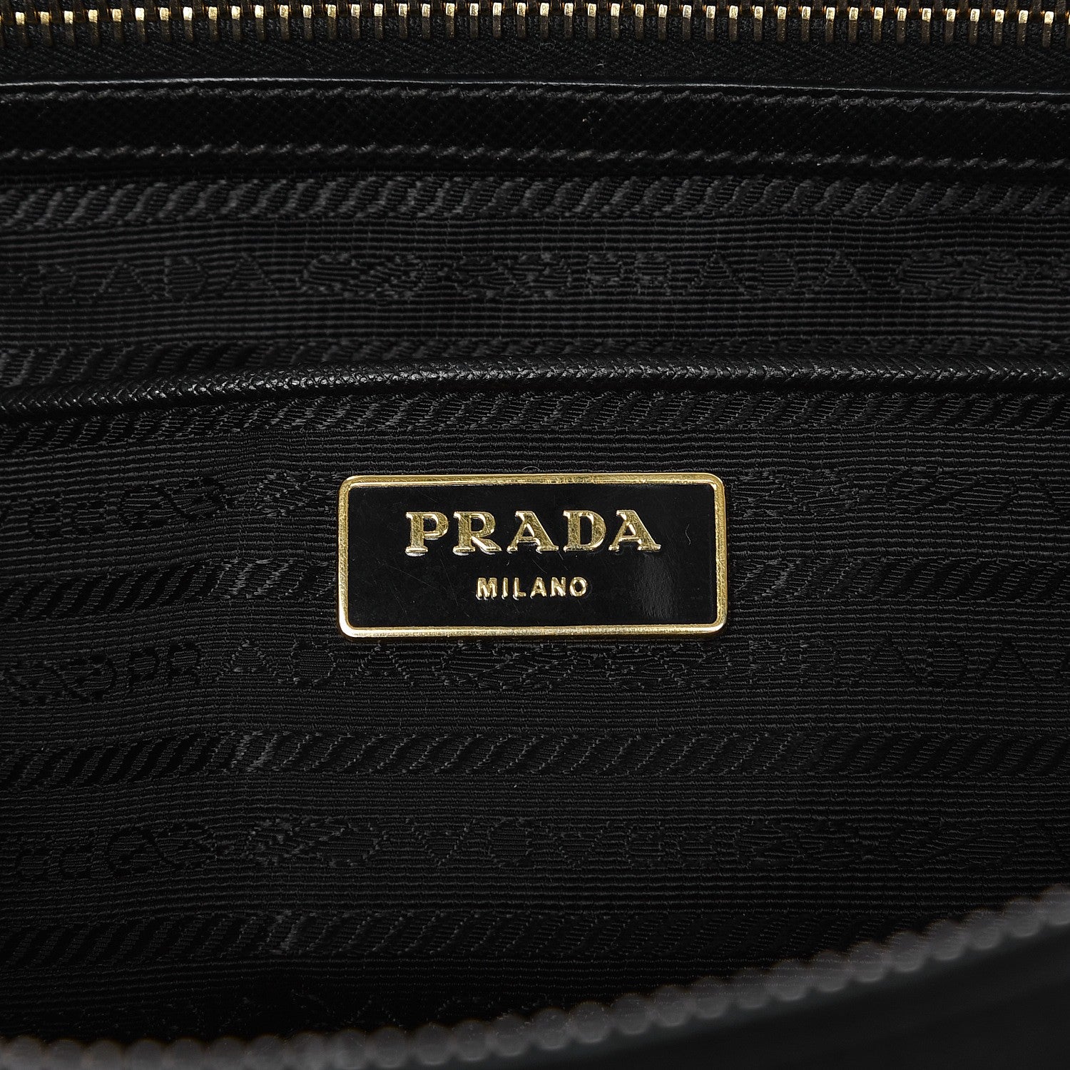 Prada Saffiano Medium Galleria Double Zip Tote Black 6 of 14