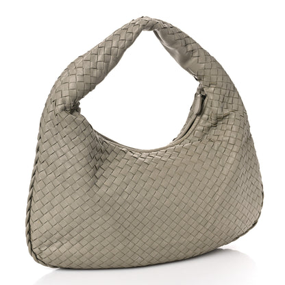 Bottega Veneta Nappa Intrecciato Medium Veneta Hobo Fume 2 of 7