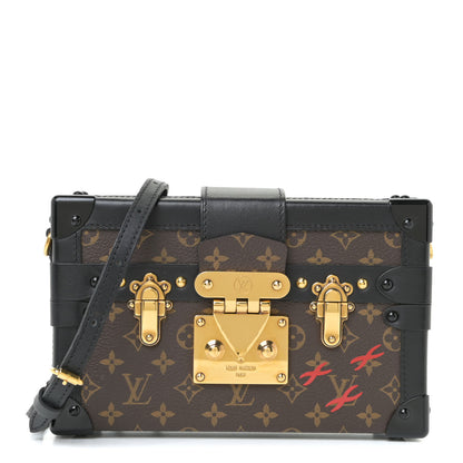 Louis Vuitton Monogram Petite Malle Black 1 of 13