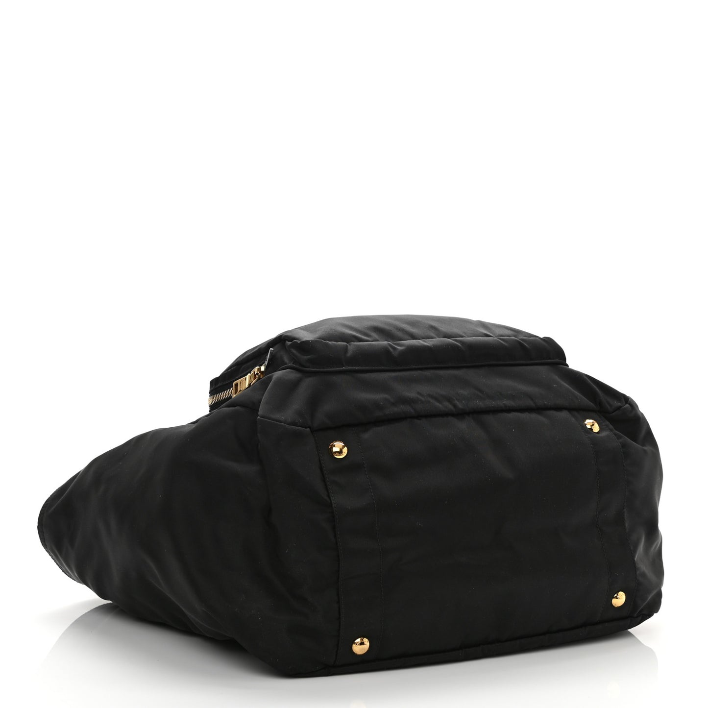 Nylon Vela Baby Bag Black