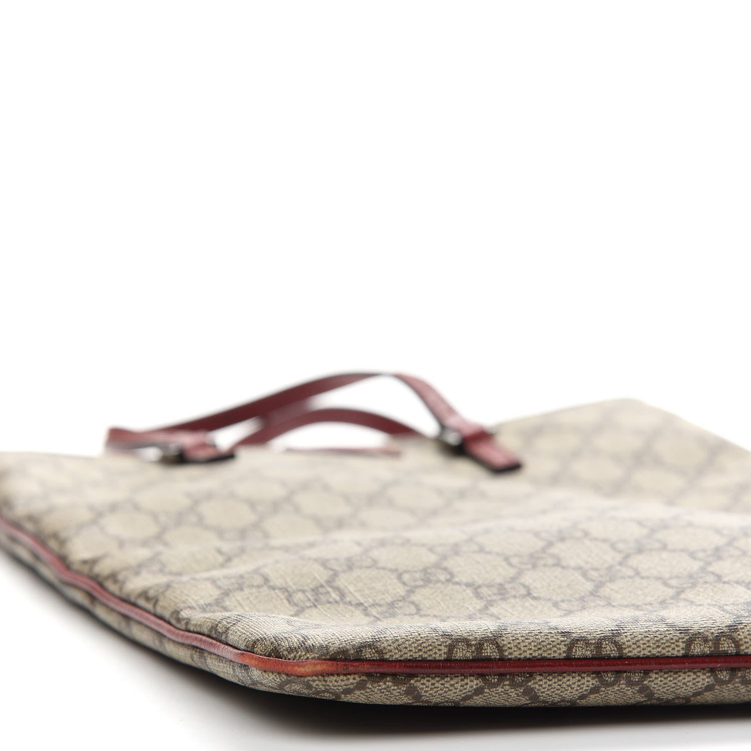 Gucci GG Plus Monogram Vertical Tote Red 8 of 9