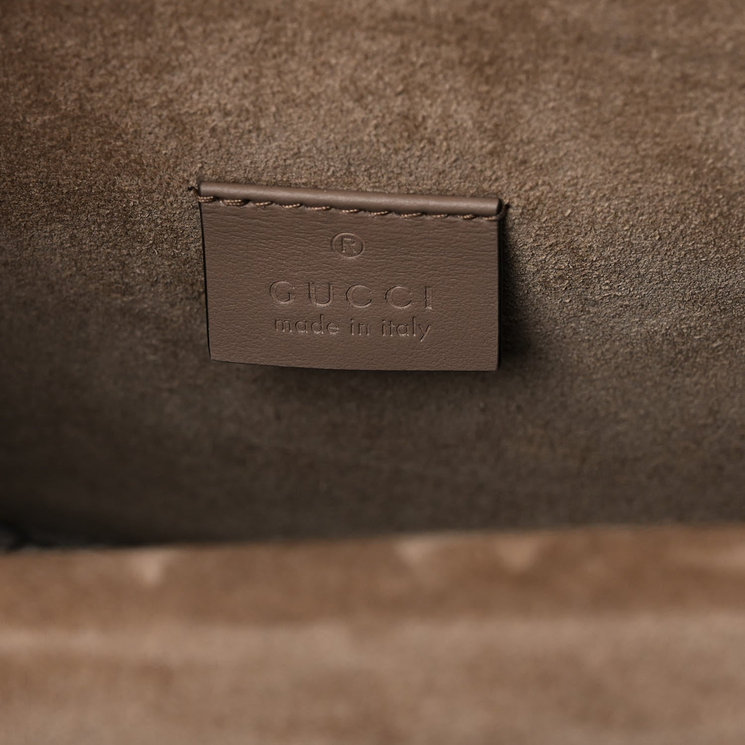 Gucci GG Supreme Monogram Mini Dionysus Shoulder Bag Taupe 6 of 11