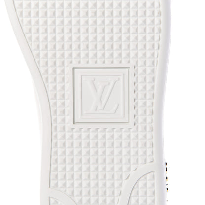 Louis Vuitton Calfskin Frontrow Sneakers 37 White 6 of 8