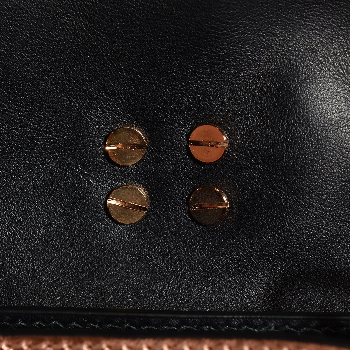 Metallic Lambskin PS1 Medium Satchel Copper