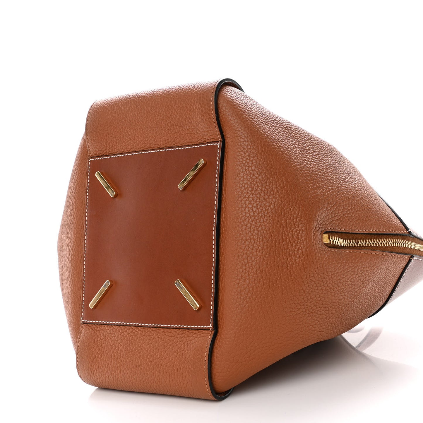 Calfskin Small Hammock Shoulder Bag Tan