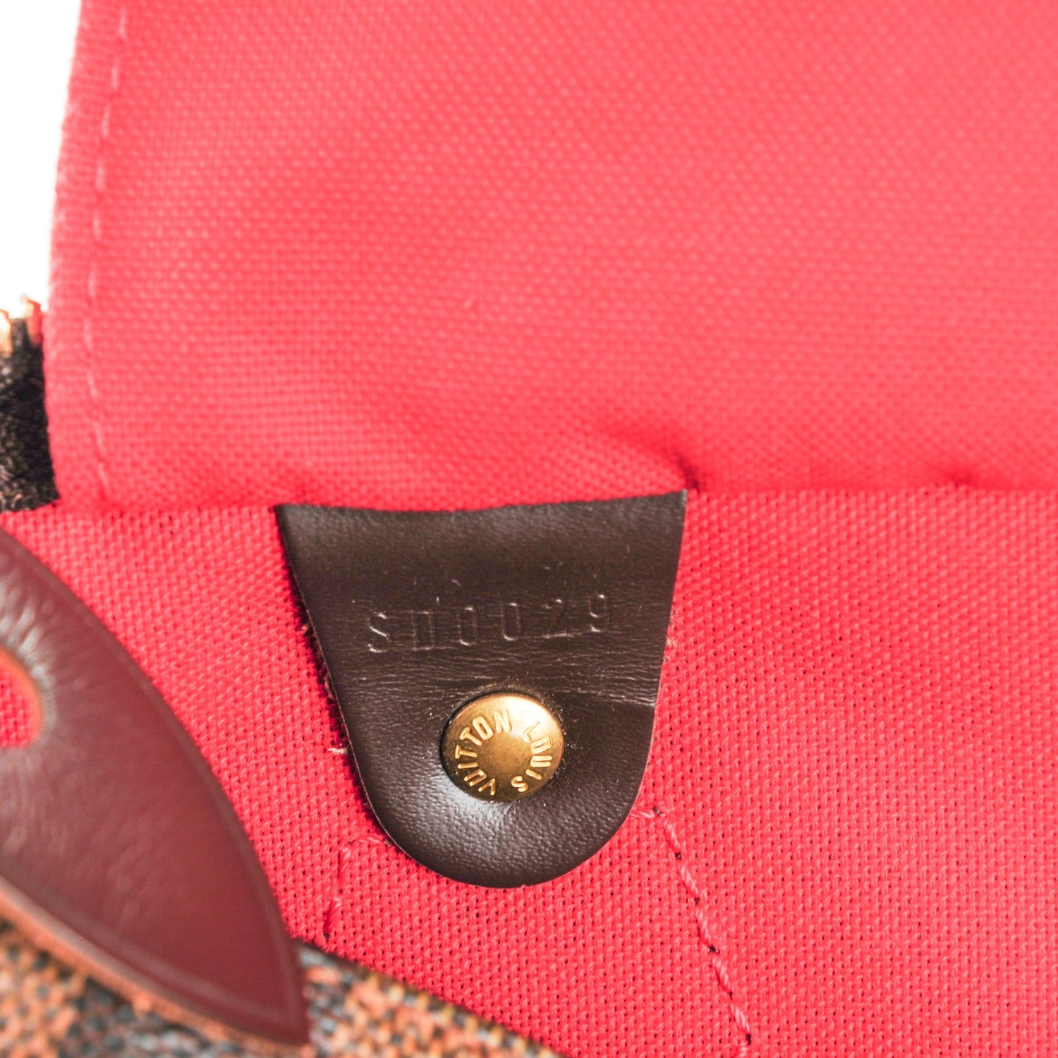 Louis Vuitton Damier Ebene Speedy 30 7 of 7