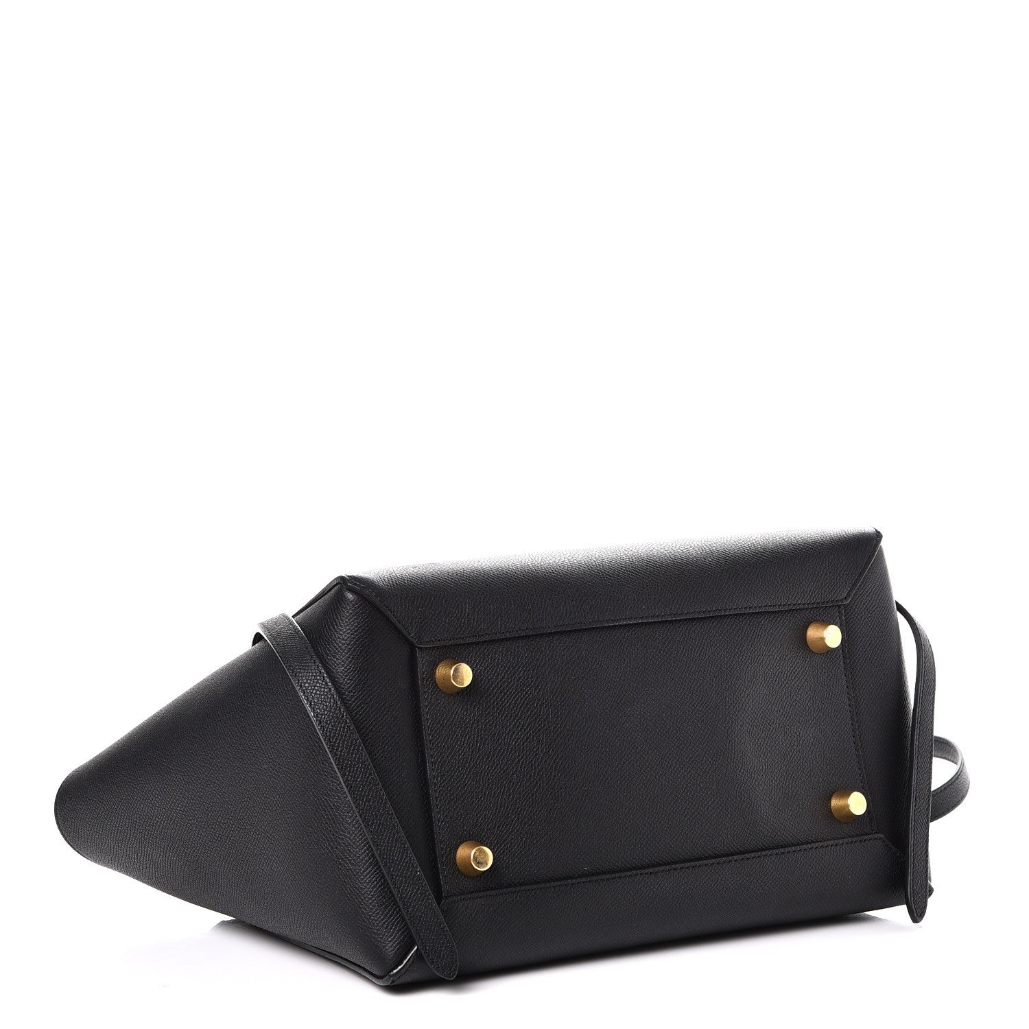 Celine Grained Calfskin Mini Belt Bag Black 5 of 10
