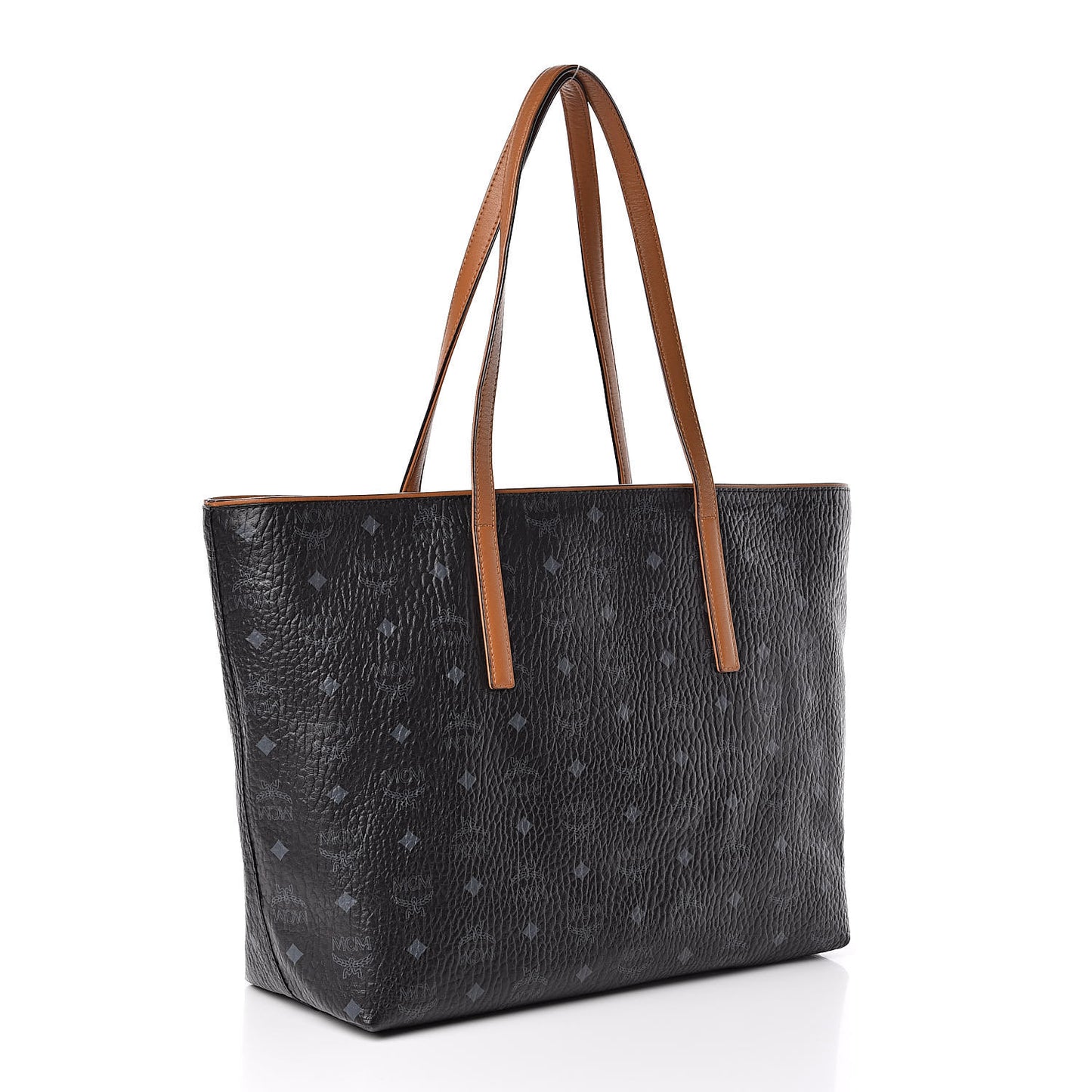 Visetos Medium Anya Shopper Tote Black
