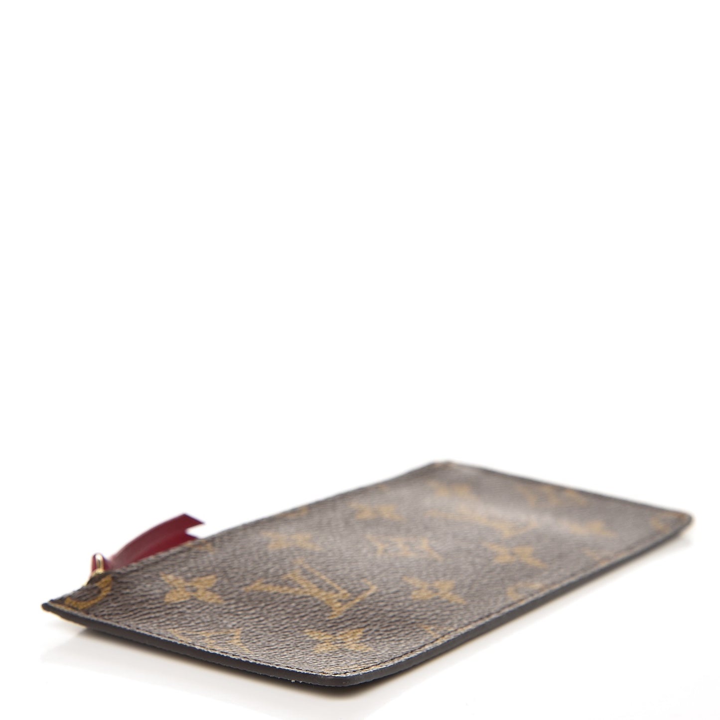 Monogram Josephine Wallet Zippered Insert Fuchsia