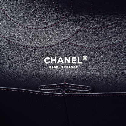 Chanel Jersey Quilted 2.55 Reissue 227 Flap Dark Purple 5 of 8
