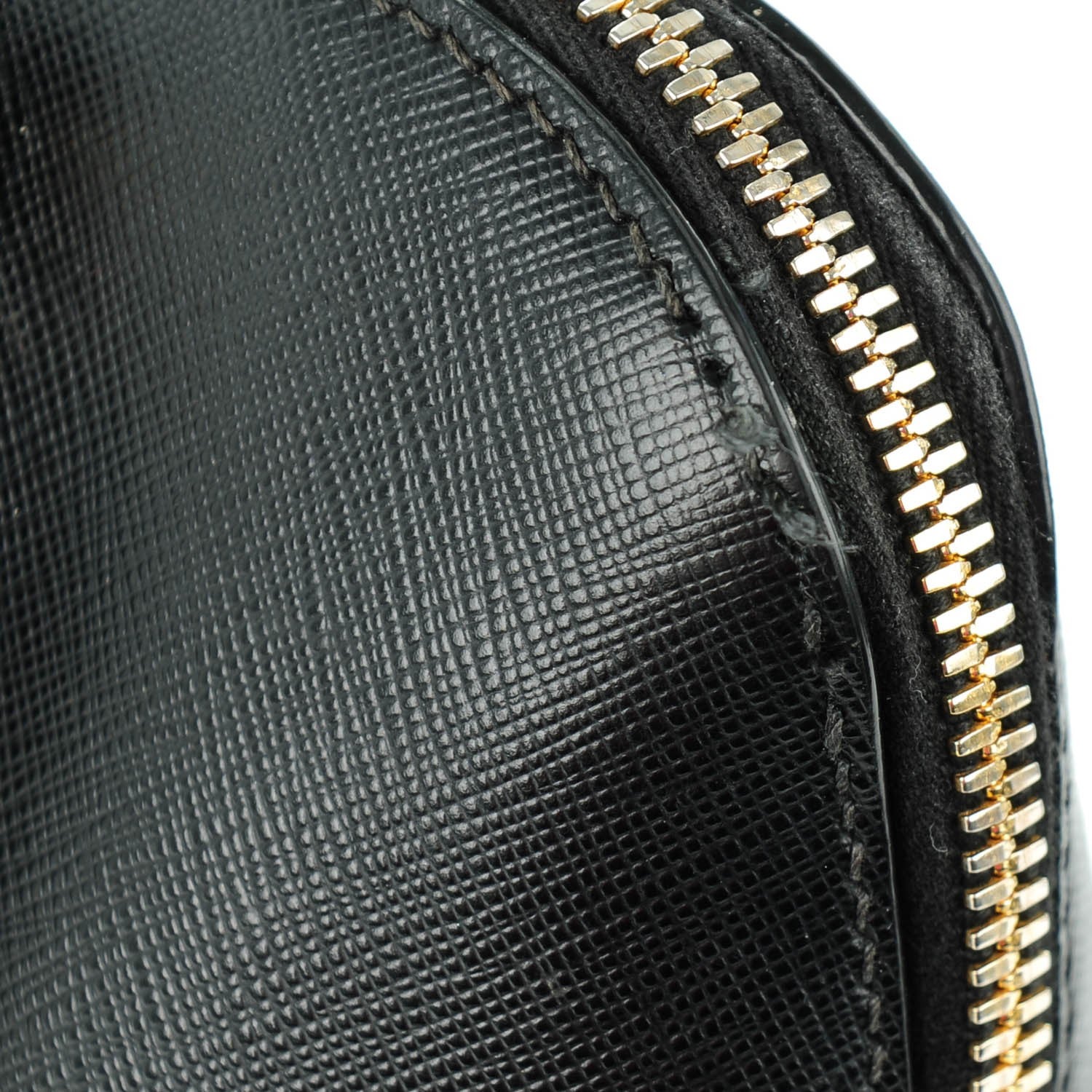 Prada Saffiano Lux Medium Promenade Tote Black 10 of 11