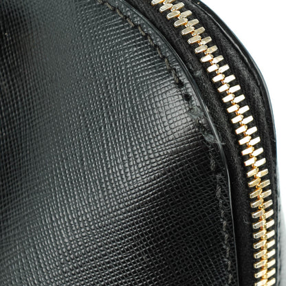 Prada Saffiano Lux Medium Promenade Tote Black 10 of 11